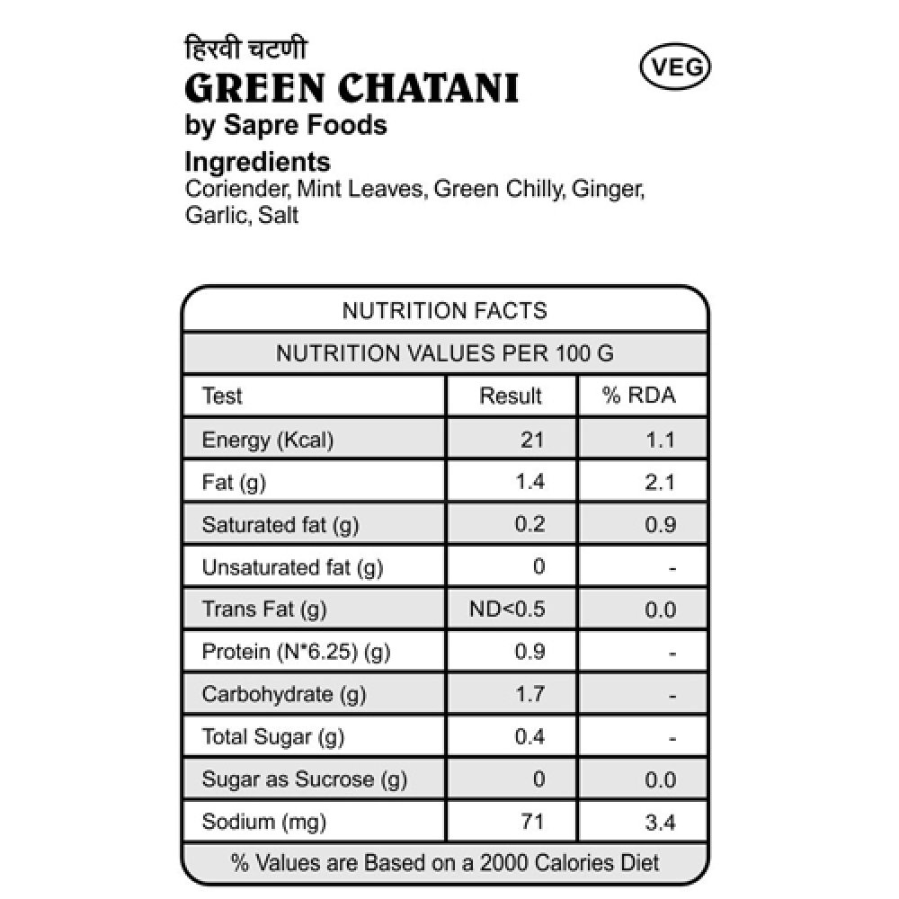 Green Chatani 200 g