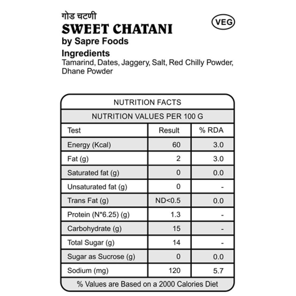 Sweet Chatani 200 g