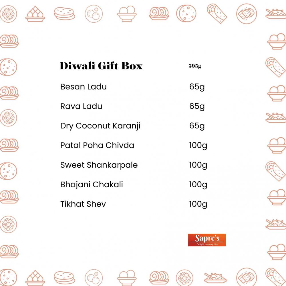 Faral Gift Box (7-in-1) | Sweet & Spicy Mix Snacks